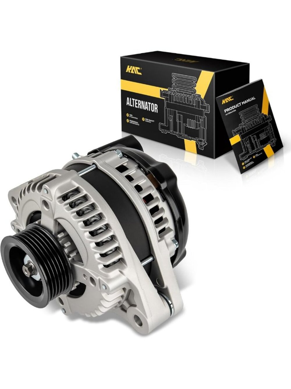 High-Performance 130A Alternator for Odyssey, Pilot, RL, MDX, TL (03-09)